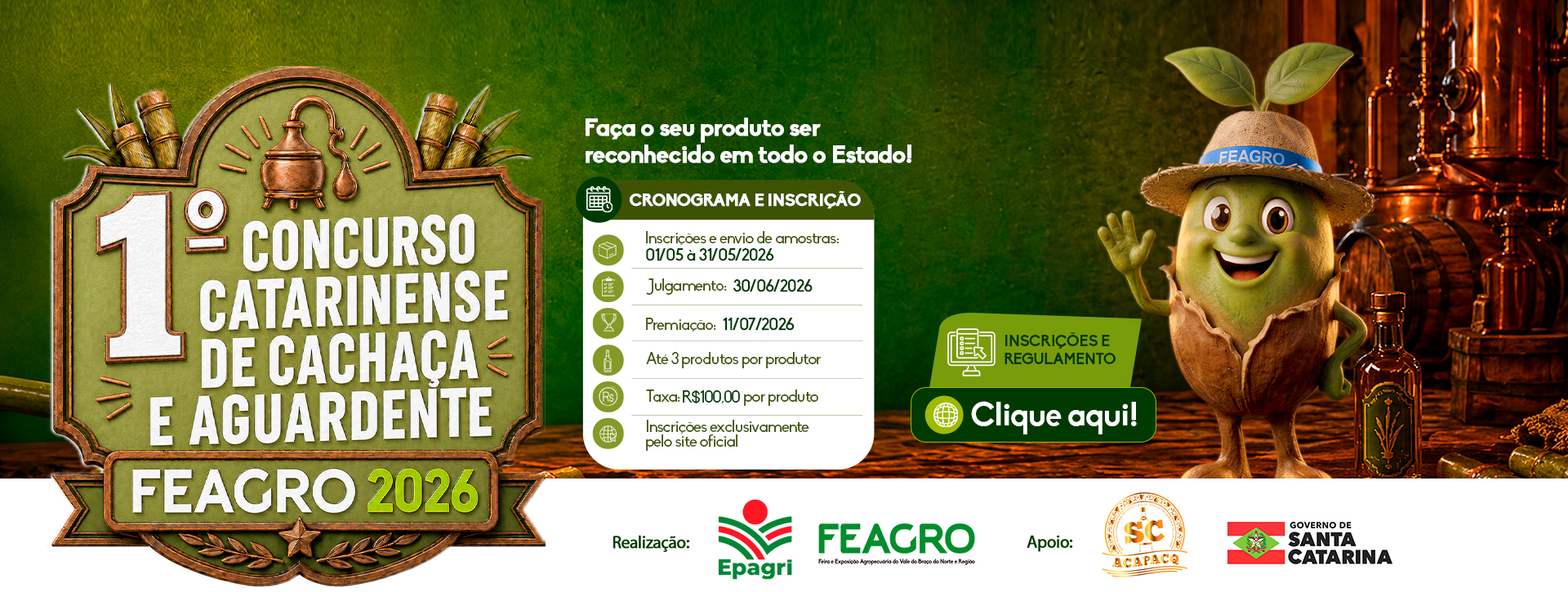 FEAGRO – A força do agro nasce aqui – 09 a 12 de julho